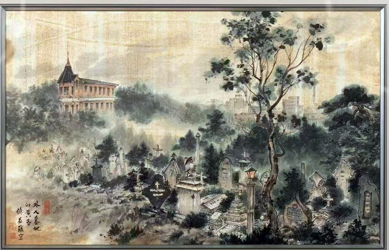 作者：傅益瑶&nbsp;山水&nbsp;￥：协商&nbsp;单击鼠标查看大图！