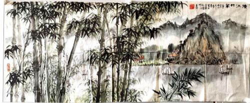 作者：丁秀阁&nbsp;山水 &nbsp;￥：协商&nbsp;单击鼠标查看详细介绍！