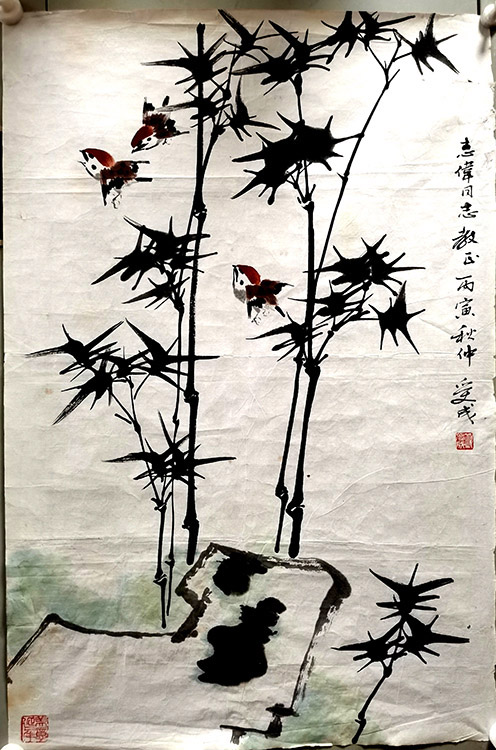 作者：邱受成&nbsp;花鸟&nbsp;￥：协商&nbsp;单击鼠标查看大图！