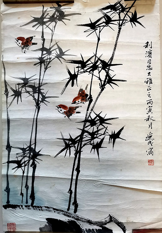 作者：邱受成&nbsp;花鸟&nbsp;￥：协商&nbsp;单击鼠标查看大图！