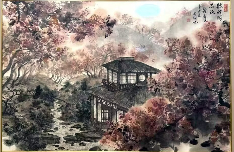 作者：傅益旋&nbsp;山水&nbsp;￥：协商&nbsp;单击鼠标查看大图！