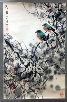 作者：吴国亭&nbsp;花鸟&nbsp;￥：协商&nbsp;单击鼠标查看详细介绍！