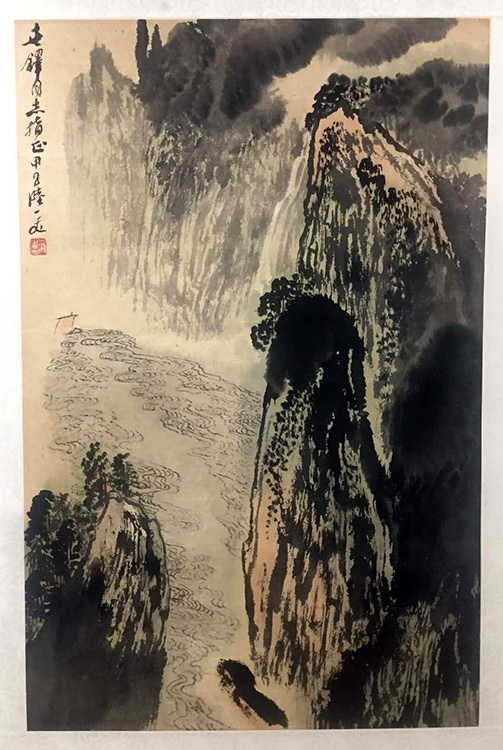 作者：陆一飞&nbsp;山水&nbsp;￥：协商&nbsp;单击鼠标查看大图！