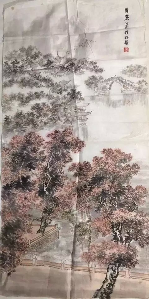 作者：瞿丽华&nbsp;山水&nbsp;￥：协商&nbsp;单击鼠标查看大图！