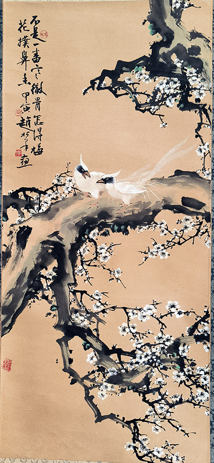 作者：赵松泉&nbsp;花鸟&nbsp;￥：协商&nbsp;单击鼠标查看大图！